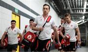 12 August 2018; Colm Cavanagh of Tyrone arrives prior to the GAA Football All-Ireland Senior Championship semi-final match between Monaghan and Tyrone at Croke Park in Dublin. Photo by Stephen McCarthy/Sportsfile