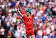 12 August 2018; Colm Cavanagh of Tyrone celebrates following the GAA Football All-Ireland Senior Championship semi-final match between Monaghan and Tyrone at Croke Park in Dublin. Photo by Stephen McCarthy/Sportsfile