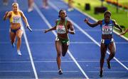 12 August 2018; Gina Akpe-Moses of Ireland, centre, competing in the Women's 4x100m relay during Day 6 of the 2018 European Athletics Championships at The Olympic Stadium in Berlin, Germany. Photo by Sam Barnes/Sportsfile