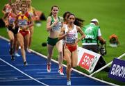 12 August 2018; Ciara Mageean of Ireland, second from right, competing in the Women's 1500m Final during Day 6 of the 2018 European Athletics Championships at The Olympic Stadium in Berlin, Germany. Photo by Sam Barnes/Sportsfile