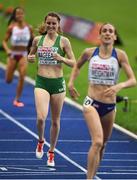 12 August 2018; Ciara Mageean of Ireland dejected as she finishes fourth in the Women's 1500m Final during Day 6 of the 2018 European Athletics Championships at The Olympic Stadium in Berlin, Germany. Photo by Sam Barnes/Sportsfile