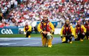 12 August 2018; RNLI volunteers at GAA Football All-Ireland Senior Championship Semi-Final match between Monaghan and Tyrone at Croke Park, in Dublin.  Photo by Stephen McCarthy/Sportsfile