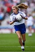 12 August 2018; Maeve Heenan, Kilbeheeny NS, Mitchelstown, Co Cork, representing Monaghan, during the INTO Cumann na mBunscol GAA Respect Exhibition Go Games at the GAA Football All-Ireland Senior Championship Semi Final match between Monaghan and Tyrone at Croke Park in Dublin. Photo by Stephen McCarthy/Sportsfile
