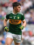12 August 2018; Darragh Rahilly of Kerry during the Electric Ireland GAA Football All-Ireland Minor Championship semi-final match between Kerry and Monaghan at Croke Park in Dublin. Photo by Brendan Moran/Sportsfile
