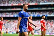 12 August 2018; Ryan Wylie of Monaghan during the pre-parade parade prior to the GAA Football All-Ireland Senior Championship semi-final match between Monaghan and Tyrone at Croke Park in Dublin. Photo by Brendan Moran/Sportsfile