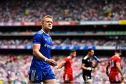 12 August 2018; Colin Walshe of Monaghan during the pre-parade parade prior to the GAA Football All-Ireland Senior Championship semi-final match between Monaghan and Tyrone at Croke Park in Dublin. Photo by Brendan Moran/Sportsfile