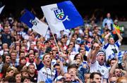 12 August 2018; Monaghan and Tyrone fans watch the final moments of the GAA Football All-Ireland Senior Championship semi-final match between Monaghan and Tyrone at Croke Park in Dublin. Photo by Brendan Moran/Sportsfile