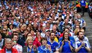 12 August 2018; Monaghan and Tyrone fans watch the final moments of the GAA Football All-Ireland Senior Championship semi-final match between Monaghan and Tyrone at Croke Park in Dublin. Photo by Brendan Moran/Sportsfile