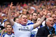 12 August 2018; Monaghan fans watch the final moments of the GAA Football All-Ireland Senior Championship semi-final match between Monaghan and Tyrone at Croke Park in Dublin. Photo by Brendan Moran/Sportsfile