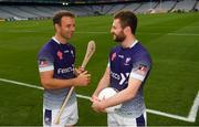 13 August 2018; Former Galway hurler David Collins, left, and Dublin footballer Jack McCaffrey at the launch of the 23rd Asian Gaelic Games at sponsored by Irish international fintech company Fexco. The 2018 Fexco Asian Gaelic Games will take place on November 17th and 18th in Bangkok, Thailand. Featuring 65 teams from 20 clubs from across 18 countries in Asia, the Fexco Asian Gaelic Games will see more than 800 Irish and non-Irish GAA players come together to battle it out in over 200 fixtures. Croke Park in Dublin. Photo by Piaras Ó Mídheach/Sportsfile
