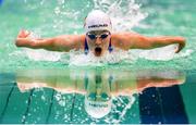 13 August 2018; Marlene Endrolath of Germany competes in the Women's 100m Butterfly S13 event during day one of the World Para Swimming Allianz European Championships at the Sport Ireland National Aquatic Centre in Blanchardstown, Dublin. Photo by Stephen McCarthy/Sportsfile