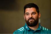13 August 2018; Kevin O'Byrne during a Munster Rugby press conference at the University of Limerick in Limerick. Photo by Diarmuid Greene/Sportsfile