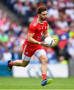 12 August 2018; Padraig Hampsey of Tyrone during the GAA Football All-Ireland Senior Championship semi-final match between Monaghan and Tyrone at Croke Park in Dublin. Photo by Ramsey Cardy/Sportsfile