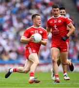 12 August 2018; Kieran McGeary of Tyrone during the GAA Football All-Ireland Senior Championship semi-final match between Monaghan and Tyrone at Croke Park in Dublin. Photo by Ramsey Cardy/Sportsfile