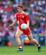 12 August 2018; Peter Harte of Tyrone during the GAA Football All-Ireland Senior Championship semi-final match between Monaghan and Tyrone at Croke Park in Dublin. Photo by Ramsey Cardy/Sportsfile
