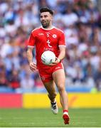 12 August 2018; Tiernan McCann of Tyrone during the GAA Football All-Ireland Senior Championship semi-final match between Monaghan and Tyrone at Croke Park in Dublin. Photo by Ramsey Cardy/Sportsfile