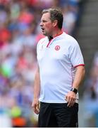 12 August 2018; Tyrone selector Gavin Devlin during the GAA Football All-Ireland Senior Championship semi-final match between Monaghan and Tyrone at Croke Park in Dublin. Photo by Ramsey Cardy/Sportsfile