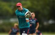 13 August 2018; Dan Goggin during Munster Rugby squad training at the University of Limerick in Limerick. Photo by Diarmuid Greene/Sportsfile
