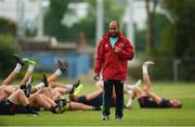 13 August 2018; Head of athletic performance Denis Logan during Munster Rugby squad training at the University of Limerick in Limerick. Photo by Diarmuid Greene/Sportsfile