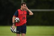 13 August 2018; Head coach Johann van Graan during Munster Rugby squad training at the University of Limerick in Limerick. Photo by Diarmuid Greene/Sportsfile