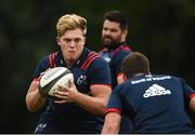 13 August 2018; Keynan Knox during Munster Rugby squad training at the University of Limerick in Limerick. Photo by Diarmuid Greene/Sportsfile