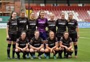 13 August 2018; The Wexford Youths team before the UEFA Women’s Champions League Qualifier match between Linfield and Wexford Youths at Seaview in Belfast, Antrim. Photo by Oliver McVeigh/Sportsfile