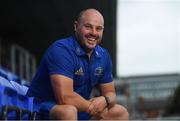 13 August 2018; Kicking coach and head analyst Emmet Farrell poses for a portrait during An Evening With The Leinster Rugby Coaching Team at Energia Park in Donnybrook, Dublin. Photo by Ramsey Cardy/Sportsfile