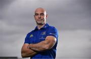 13 August 2018; Contact skills coach Hugh Hogan poses for a portrait during An Evening With The Leinster Rugby Coaching Team at Energia Park in Donnybrook, Dublin. Photo by Ramsey Cardy/Sportsfile