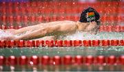 13 August 2018; Ihar Boki of Belarus on the way to winning the Men's 100m Butterfly S13 Final event during day one of the World Para Swimming Allianz European Championships at the Sport Ireland National Aquatic Centre in Blanchardstown, Dublin. Photo by Stephen McCarthy/Sportsfile