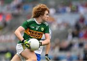 12 August 2018; Paul Walsh of Kerry during the Electric Ireland GAA Football All-Ireland Minor Championship semi-final match between Kerry and Monaghan at Croke Park in Dublin. Photo by Ray McManus/Sportsfile