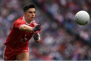 12 August 2018; Lee Brennan of Tyrone during the GAA Football All-Ireland Senior Championship semi-final match between Monaghan and Tyrone at Croke Park in Dublin. Photo by Ray McManus/Sportsfile