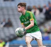 11 August 2018; Conor Farrelly of Meath during the Electric Ireland GAA Football All-Ireland Minor Championship semi-final match between Galway and Meath at Croke Park in Dublin. Photo by Ray McManus/Sportsfile