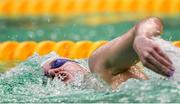 14 August 2018; Ailbhe Kelly of Ireland competes in Heat 1 of the Women's 400m Freestyle S8 during day two of the World Para Swimming Allianz European Championships at the Sport Ireland National Aquatic Centre in Blanchardstown, Dublin. Photo by Seb Daly/Sportsfile