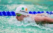14 August 2018; Patrick Flanagan of Ireland competing in the Men's 200m Individual Medley SM6 Final event during day two of the World Para Swimming Allianz European Championships at the Sport Ireland National Aquatic Centre in Blanchardstown, Dublin. Photo by Seb Daly/Sportsfile