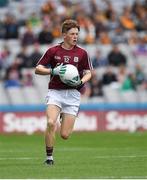 11 August 2018; Seán Kelly of Galway during the Electric Ireland GAA Football All-Ireland Minor Championship semi-final match between Galway and Meath at Croke Park in Dublin. Photo by Ray McManus/Sportsfile