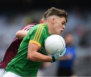 11 August 2018; Luke Kelly of Meath during the Electric Ireland GAA Football All-Ireland Minor Championship semi-final match between Galway and Meath at Croke Park in Dublin. Photo by Ray McManus/Sportsfile