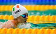 15 August 2018; Nicole Turner of Ireland competes in the heats of the Women's 100m Breaststroke SB6 event during day three of the World Para Swimming Allianz European Championships at the Sport Ireland National Aquatic Centre in Blanchardstown, Dublin. Photo by Seb Daly/Sportsfile
