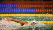 15 August 2018; Bianka Pap of Hungary on her way to finishing second during the Women's 400m Freestyle S10 final event during day three of the World Para Swimming Allianz European Championships at the Sport Ireland National Aquatic Centre in Blanchardstown, Dublin. Photo by Seb Daly/Sportsfile