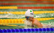 15 August 2018; Nicole Turner of Ireland competes during the Women's 100m Breaststroke SB6 final event during day three of the World Para Swimming Allianz European Championships at the Sport Ireland National Aquatic Centre in Blanchardstown, Dublin. Photo by Seb Daly/Sportsfile
