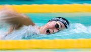 16 August 2018; Ariadna Edo Beltran of Spain competes in the heats of the Women's 400m freestyle S13 event during day four of the World Para Swimming Allianz European Championships at the Sport Ireland National Aquatic Centre in Blanchardstown, Dublin. Photo by David Fitzgerald/Sportsfile