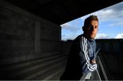 16 August 2018; Jonny Cooper of Dublin poses for a portrait during a Dublin Football Press Conference ahead of GAA Football All-Ireland Senior Championship Final at Parnell Park, in Dublin. Photo by Brendan Moran/Sportsfile