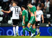 16 August 2018; Sean McLoughlin of Cork City reacts after Alexander Søderlund of Rosenborg scored his side's second goal during the UEFA Europa League 3rd Qualifying Round Second Leg match between Rosenborg and Cork City at Lerkendal Stadion in Trondheim, Norway. Photo by Jon Olav Nesvold/Sportsfile