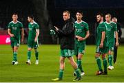 16 August 2018; A dejected Shane Daly-Butz of Cork City following the UEFA Europa League 3rd Qualifying Round Second Leg match between Rosenborg and Cork City at Lerkendal Stadion in Trondheim, Norway. Photo by Jon Olav Nesvold/Sportsfile