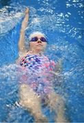 17 August 2018; Ailbhe Kelly of Ireland warms-up prior to the heats during day five of the World Para Swimming Allianz European Championships at the Sport Ireland National Aquatic Centre in Blanchardstown, Dublin. Photo by David Fitzgerald/Sportsfile