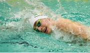 17 August 2018; Patrick Flanagan of Ireland competing in the heats of the Men's 400m Freestyle S6 event during day five of the World Para Swimming Allianz European Championships at the Sport Ireland National Aquatic Centre in Blanchardstown, Dublin. Photo by David Fitzgerald/Sportsfile