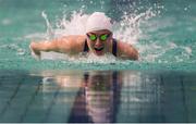 17 August 2018; Ellen Keane of Ireland on her way to winning bronze in the final of the Women's 200m Individual Medley SM9 event during day five of the World Para Swimming Allianz European Championships at the Sport Ireland National Aquatic Centre in Blanchardstown, Dublin. Photo by David Fitzgerald/Sportsfile