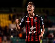 17 August 2018; Ian Morris of Bohemians celebrates following his side's victory during the SSE Airtricity League Premier Division match between Shamrock Rovers and Bohemians at Tallaght Stadium in Dublin. Photo by Seb Daly/Sportsfile