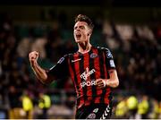 17 August 2018; Ian Morris of Bohemians celebrates following his side's victory during the SSE Airtricity League Premier Division match between Shamrock Rovers and Bohemians at Tallaght Stadium in Dublin. Photo by Seb Daly/Sportsfile