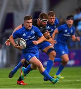 17 August 2018; Luke McGrath of Leinster during the Bank of Ireland Pre-season Friendly match between Leinster and Newcastle Falcons at Energia Park in Dublin. Photo by Ramsey Cardy/Sportsfile