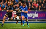 17 August 2018; Luke McGrath of Leinster during the Bank of Ireland Pre-season Friendly match between Leinster and Newcastle Falcons at Energia Park in Dublin. Photo by Brendan Moran/Sportsfile